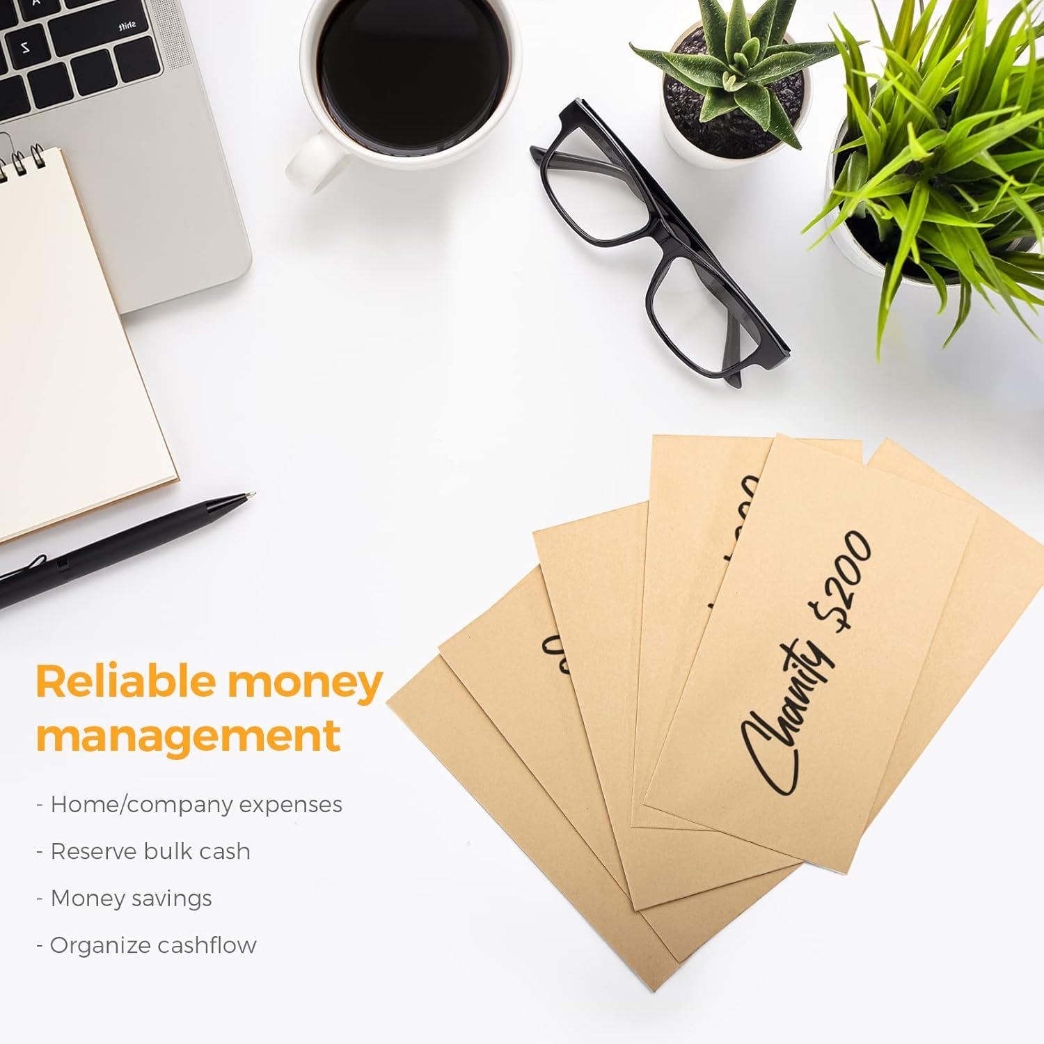 50Pcs Cash Envelopes Money Con - Letter Envelope Kraft ulasan dan harga