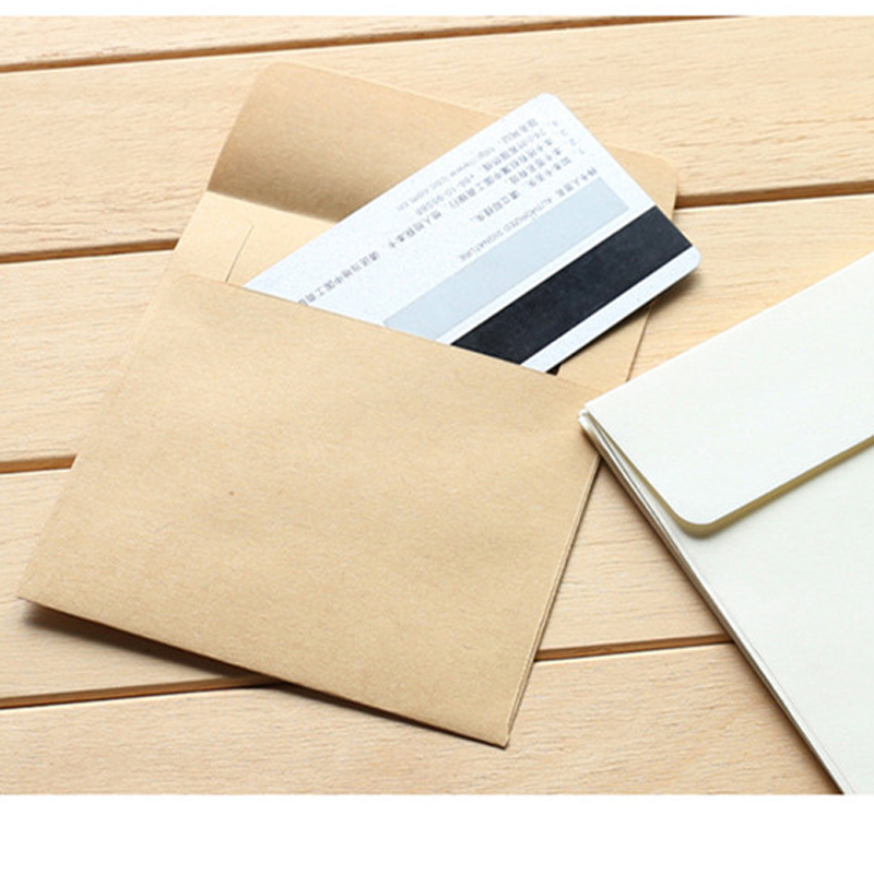 High Quality 10 pcs/Lot Mini 1 - Letter Envelope Kraft ulasan dan harga