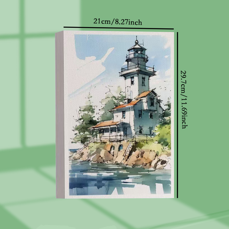 A4 Watercolor Paper 20/50Pcs W - Cardstock Paper Pack ulasan dan harga