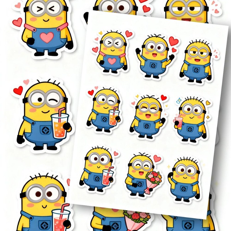 New Minions Despicable Me Kevi - Memo Pad Sticky ulasan dan harga