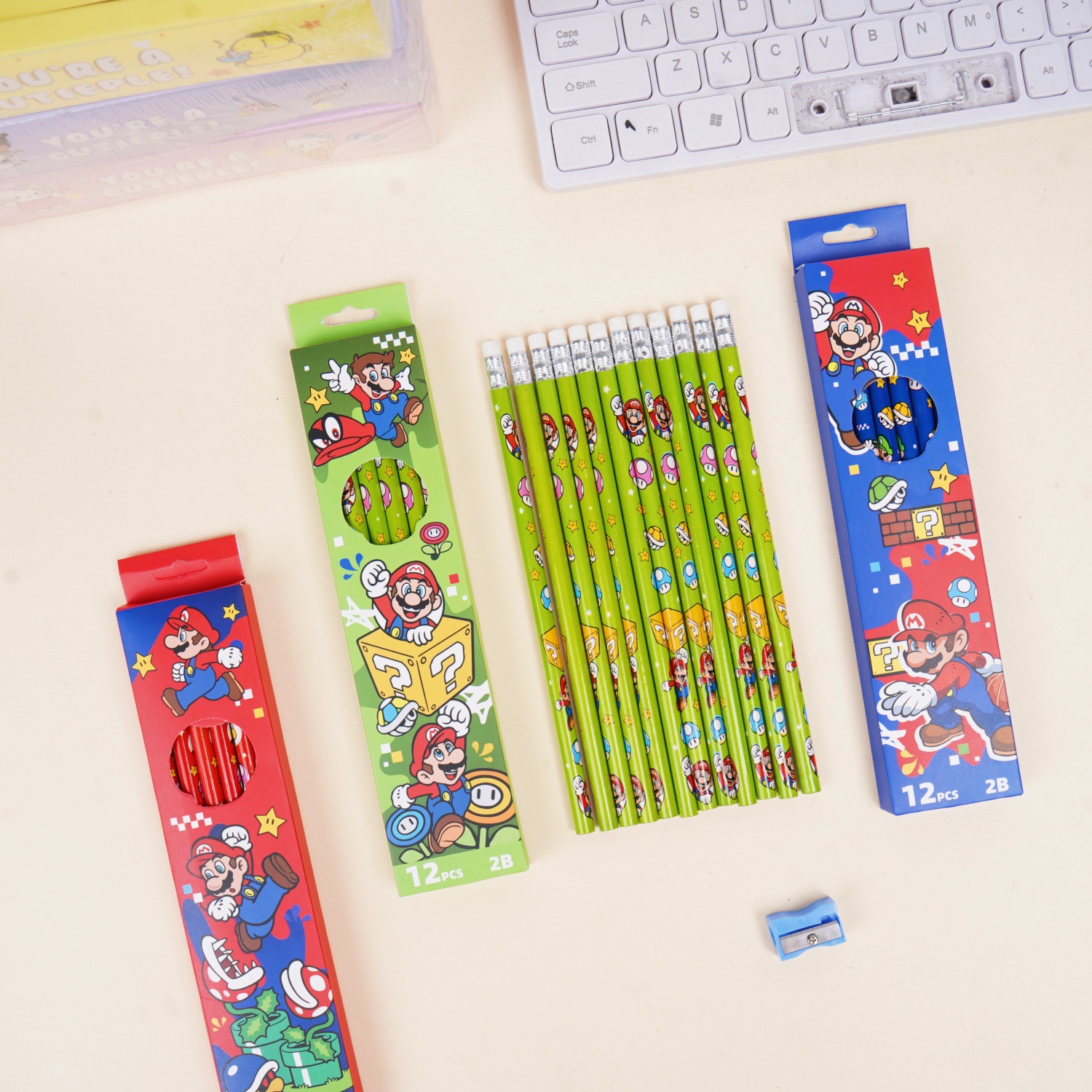 Super Mario element 2B pencil. - Stationery Office ulasan dan harga