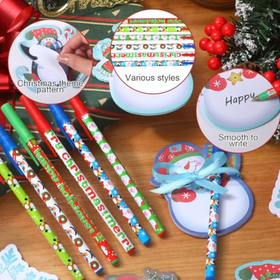 72 Pcs Christmas Notepads with - Memo Pad Sticky ulasan dan harga