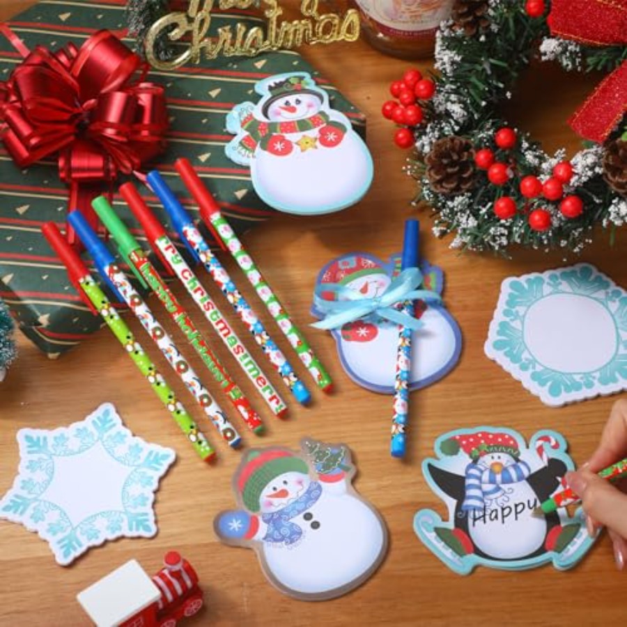 72 Pcs Christmas Notepads with - Memo Pad Sticky ulasan dan harga