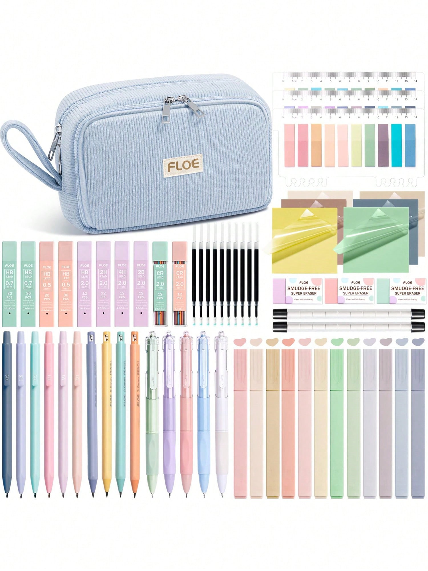 62PCS Large Capacity Pencil Po - Gel Ink Pen Set ulasan dan harga