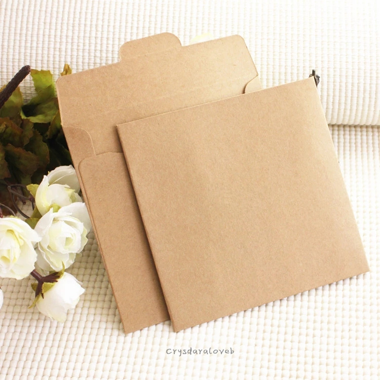 50/100Pcs Brown Vintage Kraft  - Letter Envelope Kraft ulasan dan harga