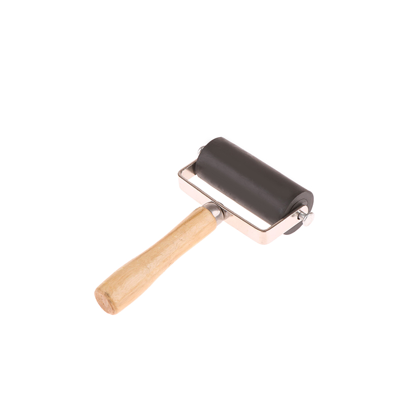 Rubber Roller Brayer Ink Paint - Self Inking Stamp ulasan dan harga