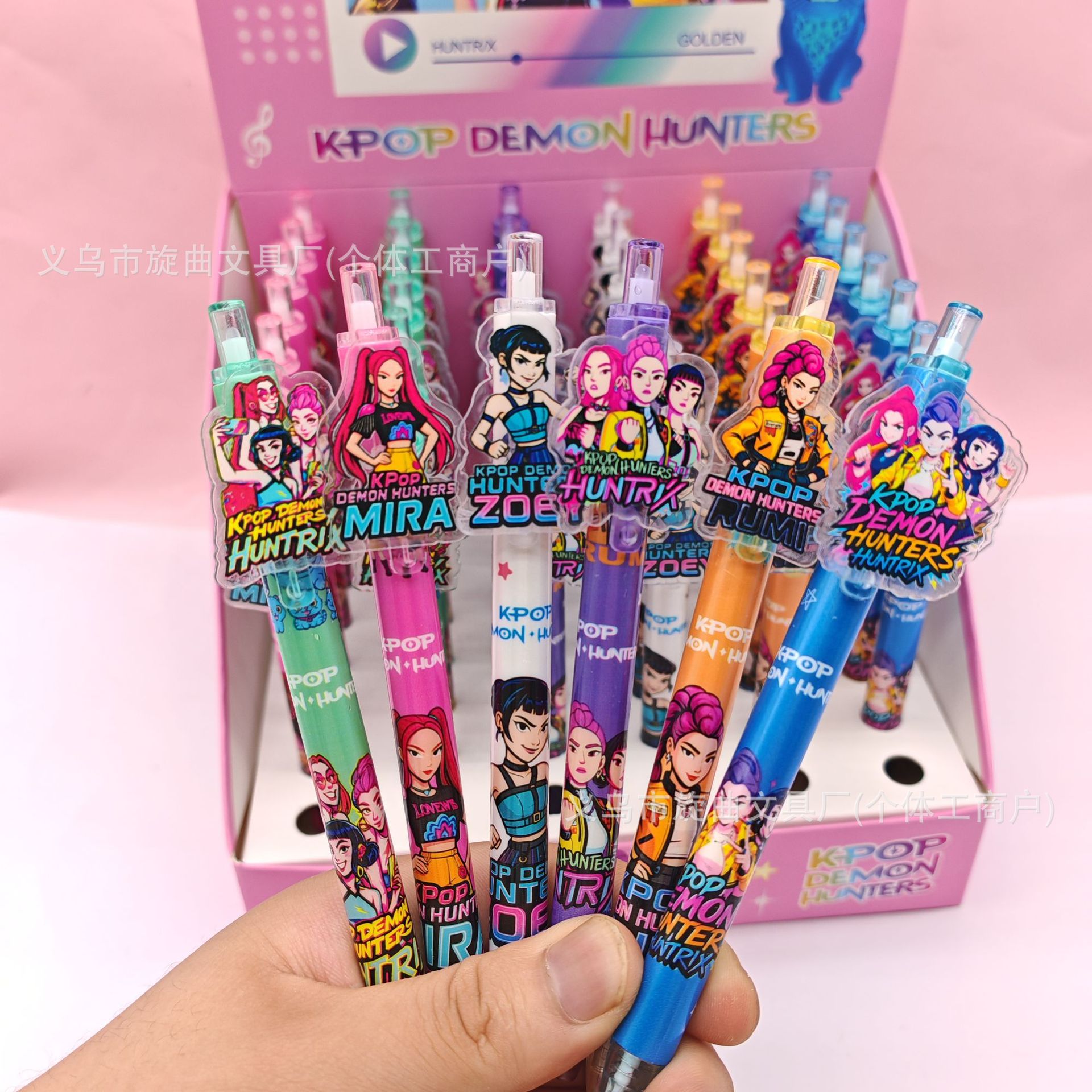 Cute Cartoon Press Gel Pen Set - Gel Ink Pen Set ulasan dan harga