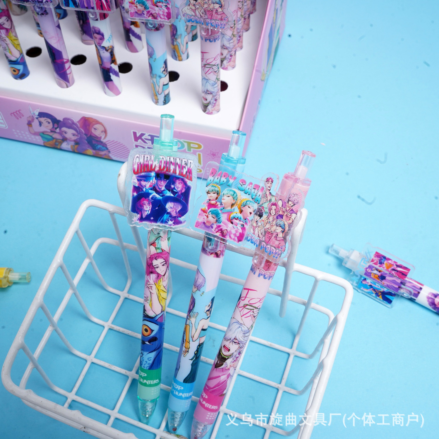 Cute Cartoon Press Gel Pen Set - Gel Ink Pen Set ulasan dan harga