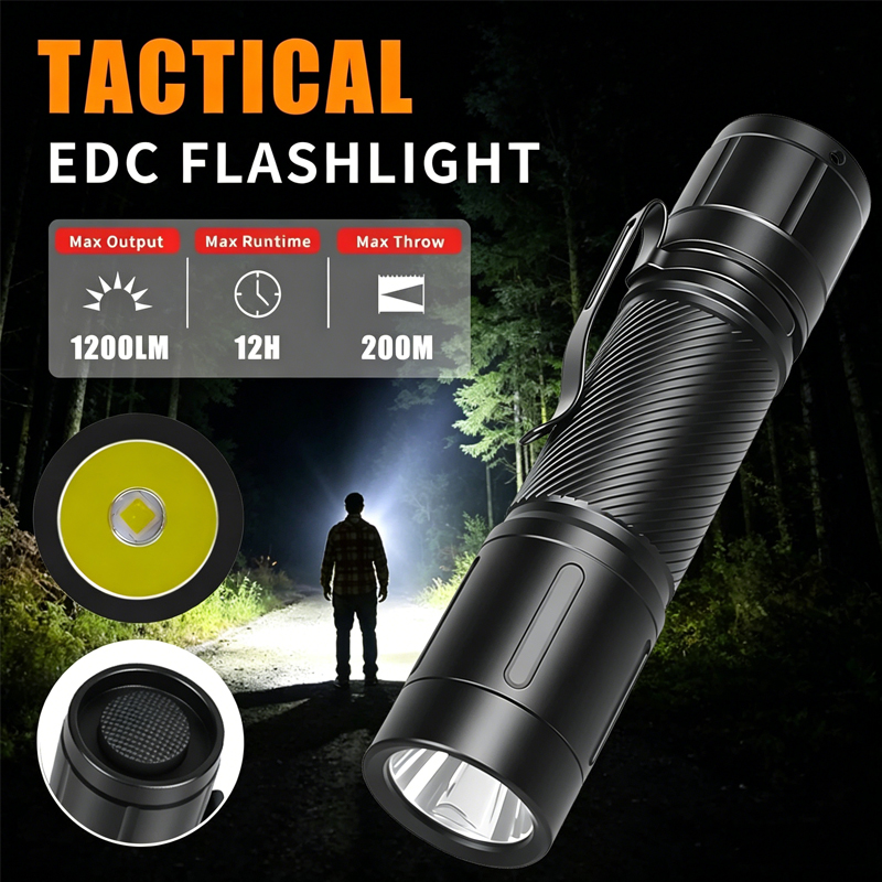 High Power LED Flashlights Tac - Stationery Supply ulasan dan harga