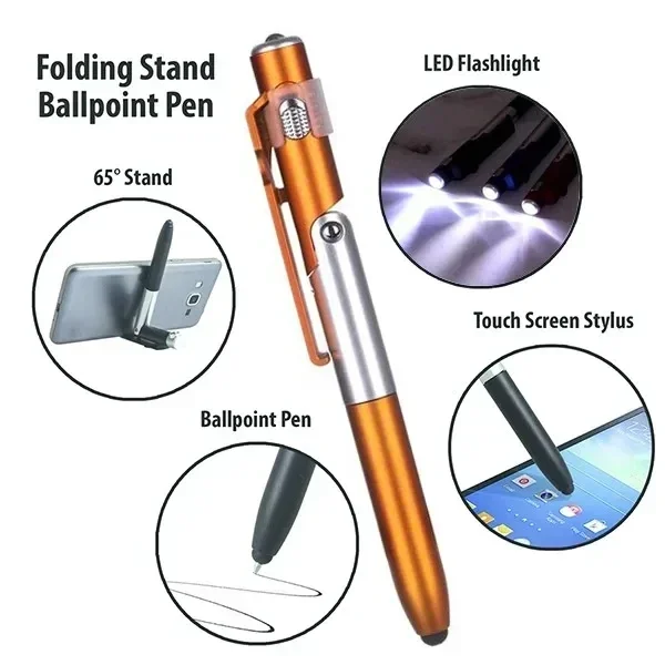4 In 1 Multifunction Ballpoint - Stationery Office ulasan dan harga