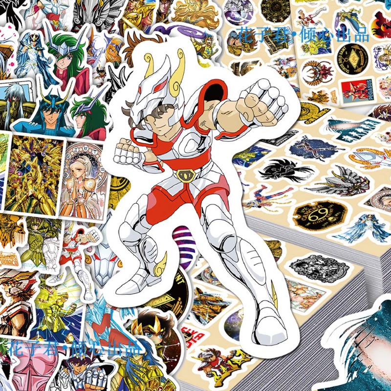 101Pcs Saint Seiya Anime Stick - Stationery Office ulasan dan harga