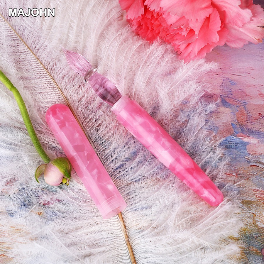 MAJOHN N10 Resin Handmade Glas - Stationery Supplies Business ulasan dan harga