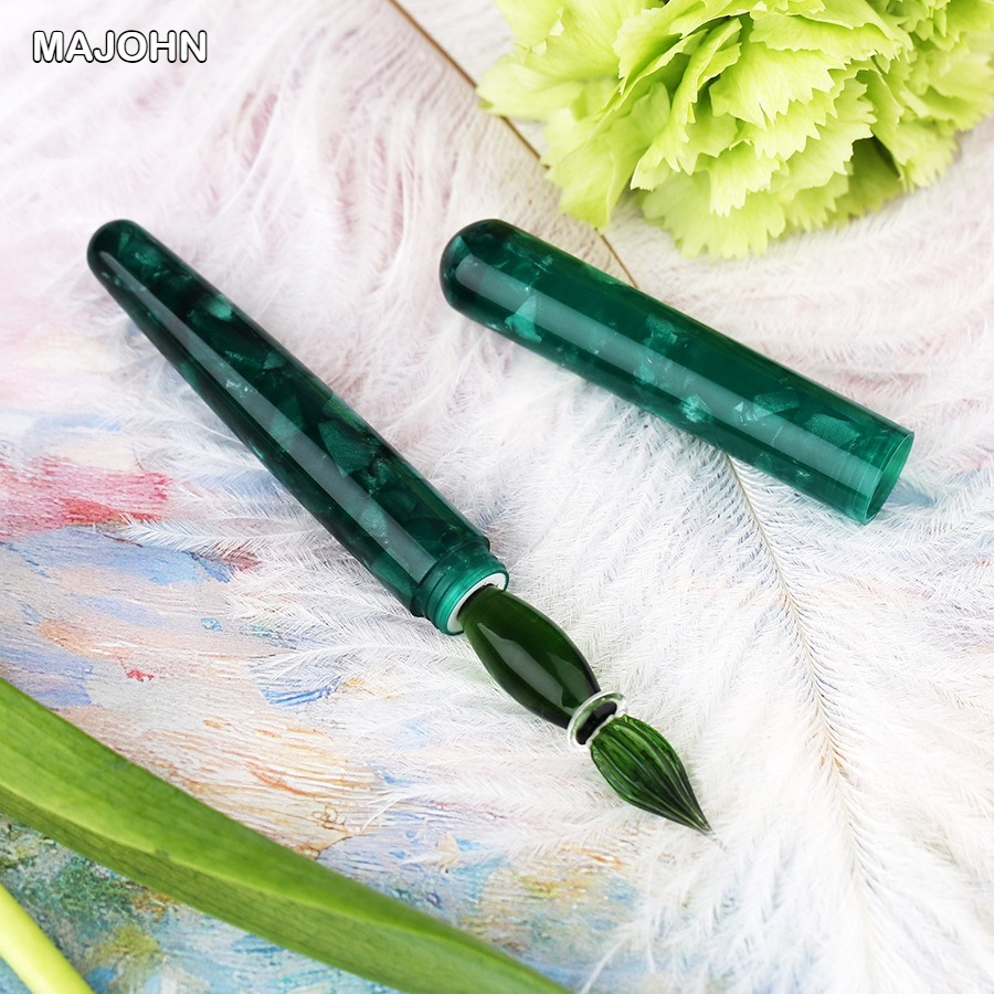 MAJOHN N10 Resin Handmade Glas - Stationery Supplies Business ulasan dan harga