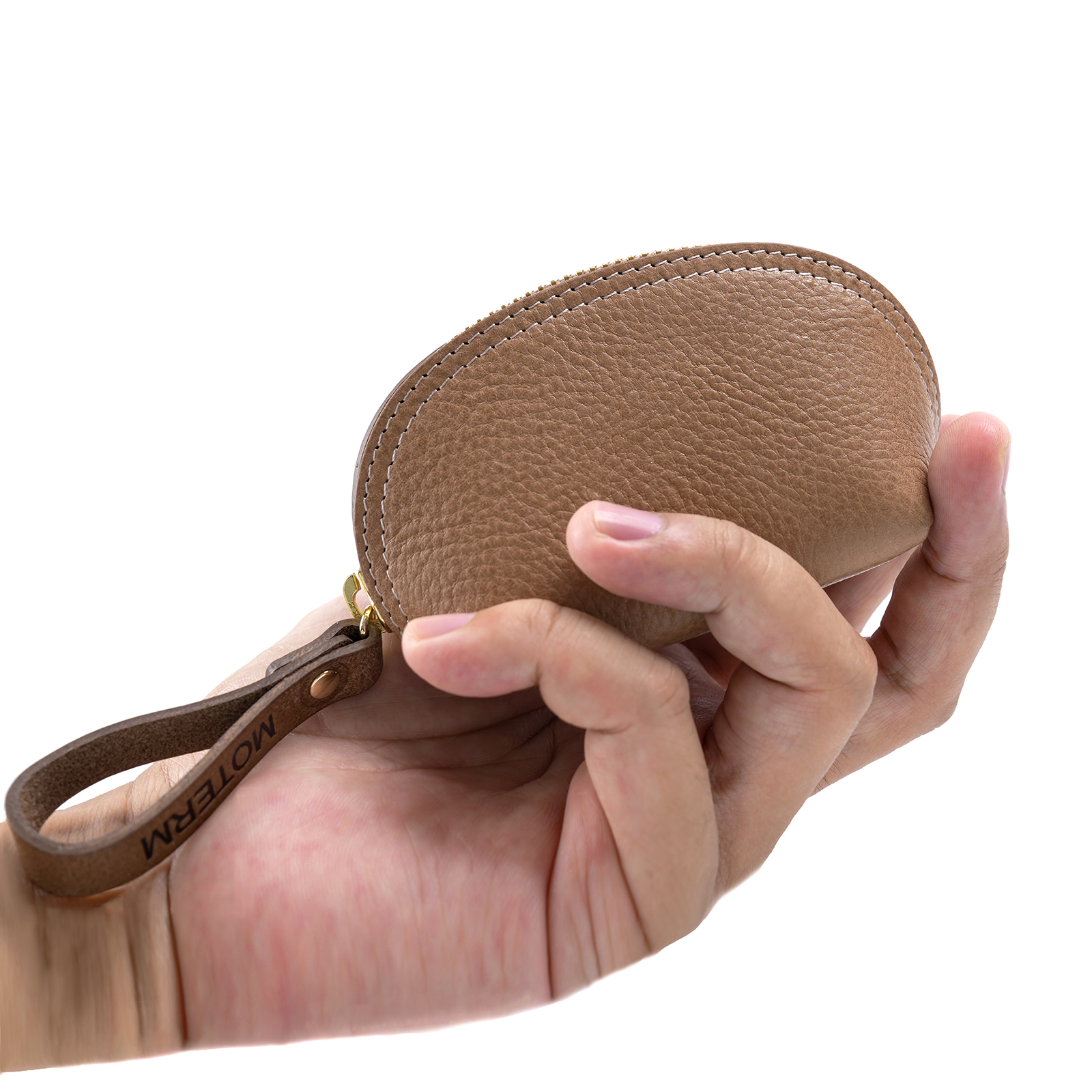 Moterm Mini Coin Pouch with Zi - Tan Stationery & Office Supply ulasan dan harga