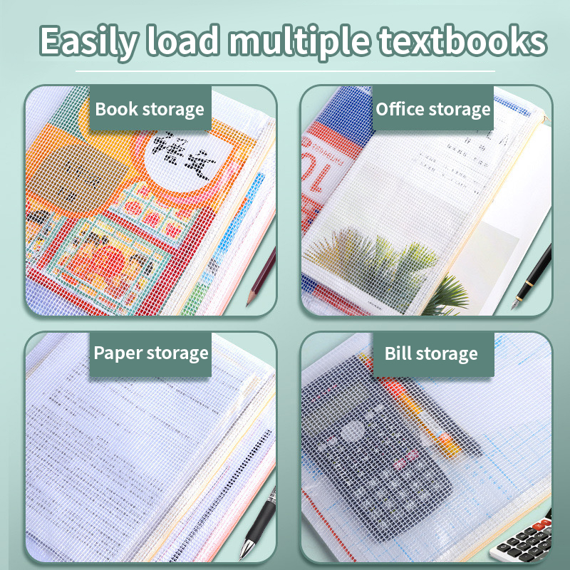 5-30pcs Multipurpose Mesh Zipp - Is Stationery Office Supply ulasan dan harga