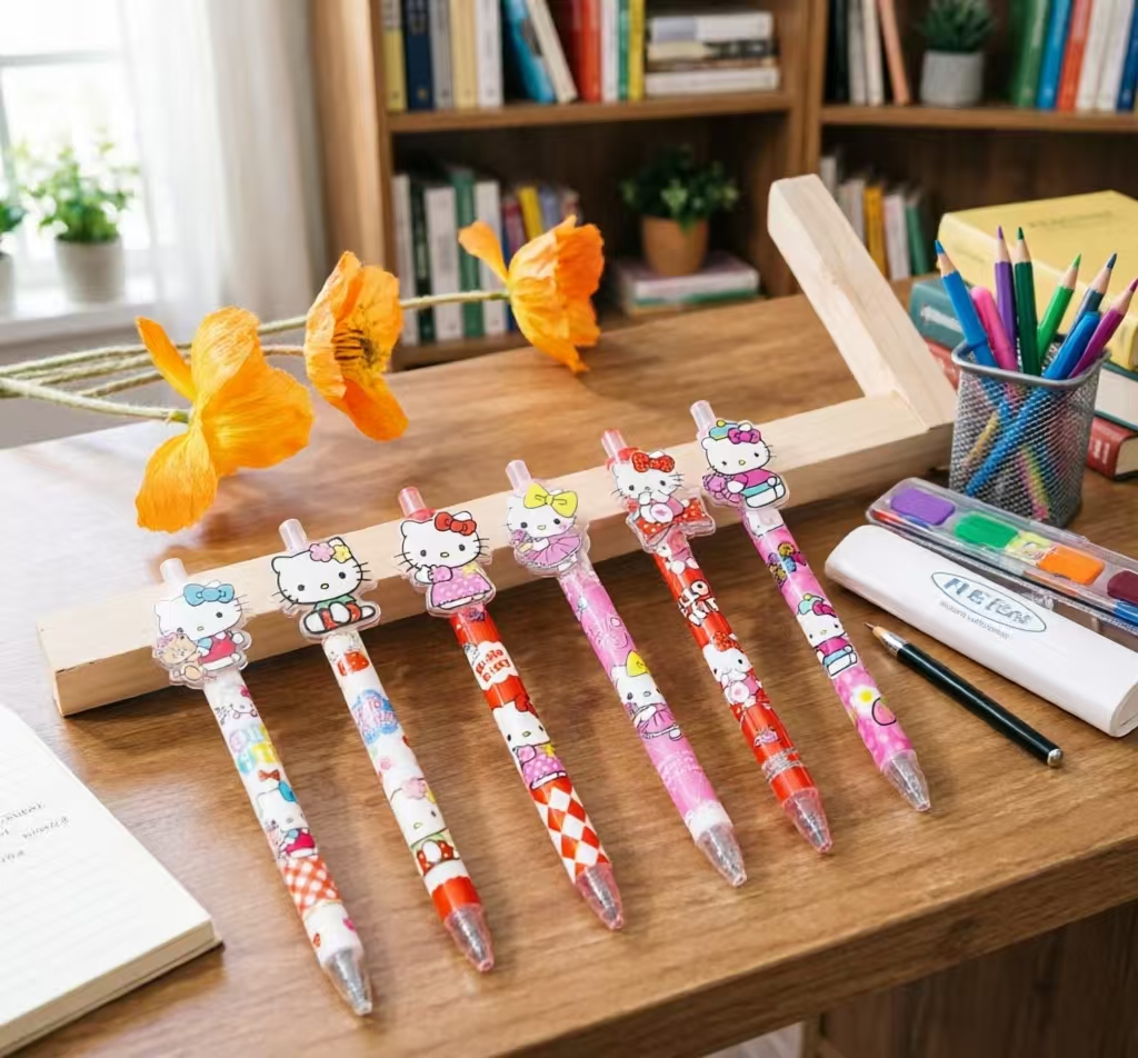 Cute Hello Kitty Gel Pen 0.5mm - Is Stationery Office Supply ulasan dan harga
