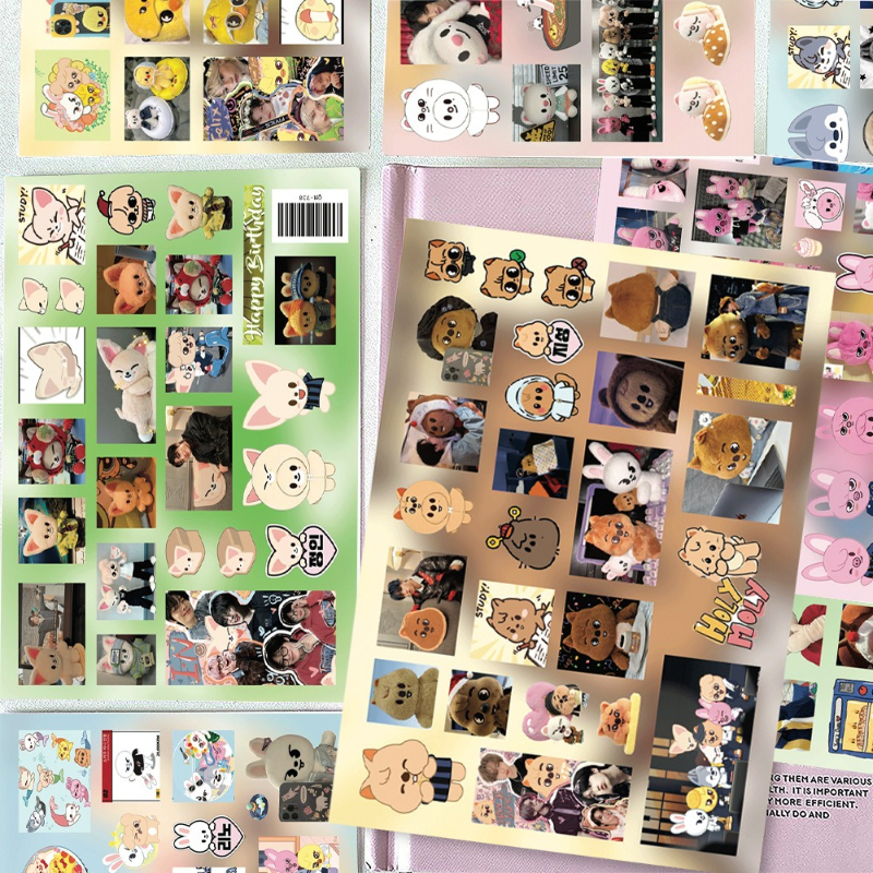 SKZOO Stray Kids Wolf chan Fox - Memo Pad Sticky ulasan dan harga