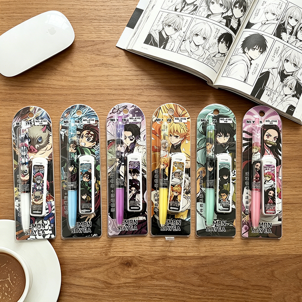 Random 1/6pcs Kawaii Demon Sla - Stationery Supply ulasan dan harga