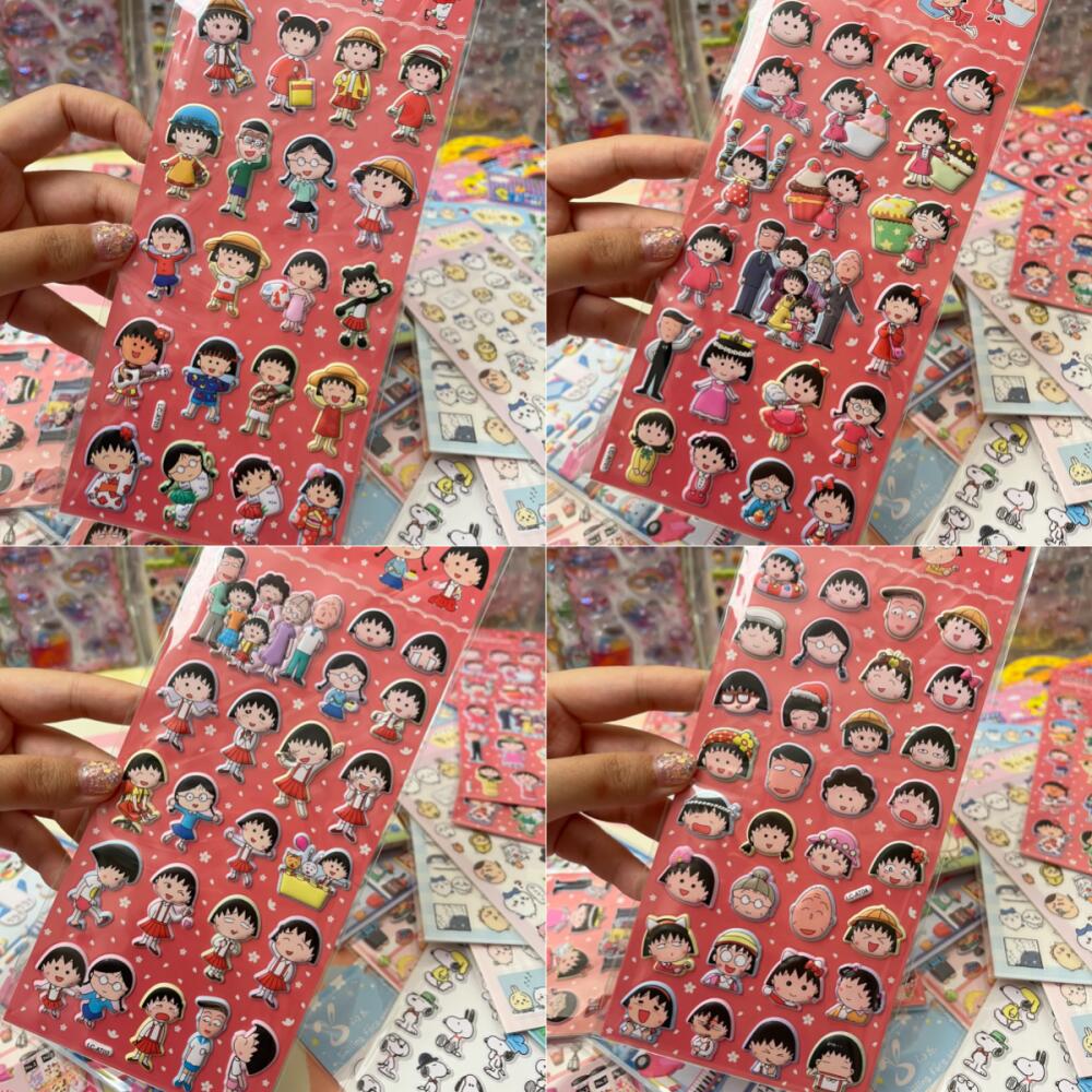 Chibi Maruko-Chan Three-Dimens - Memo Pad Sticky ulasan dan harga