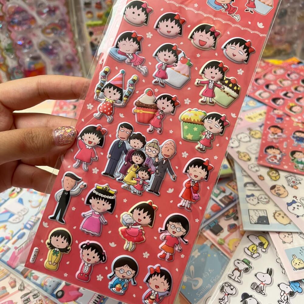 Chibi Maruko-Chan Three-Dimens - Memo Pad Sticky ulasan dan harga