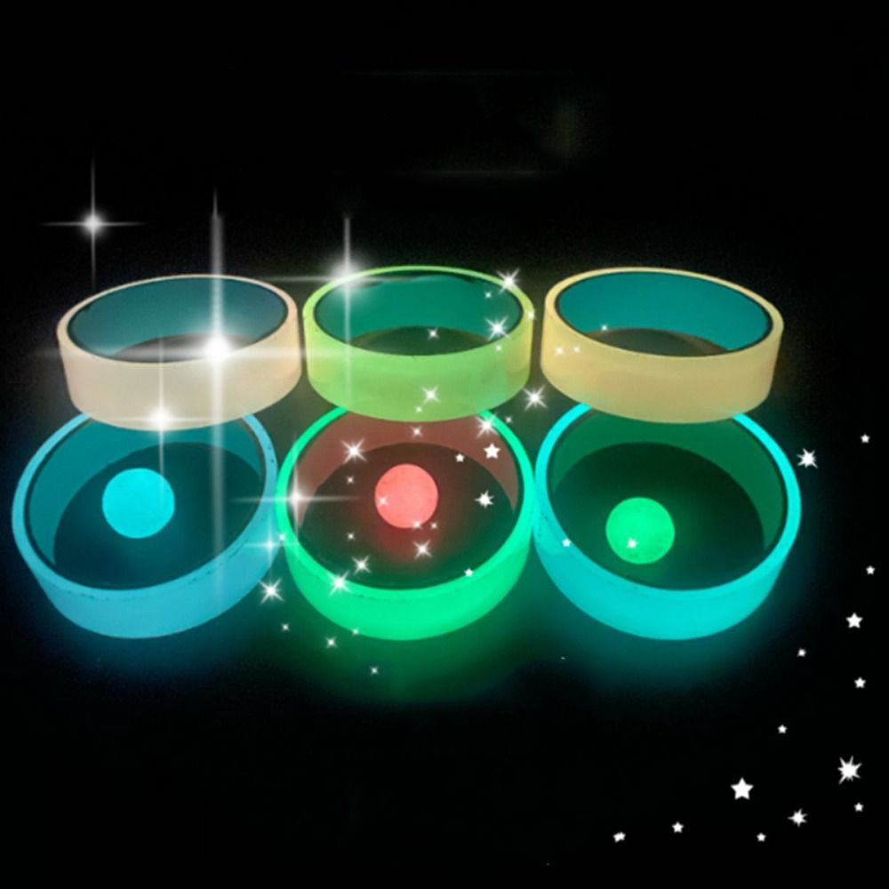 6Pcs Glow in Dark Luminous Sti - Glue Stick Pack ulasan dan harga