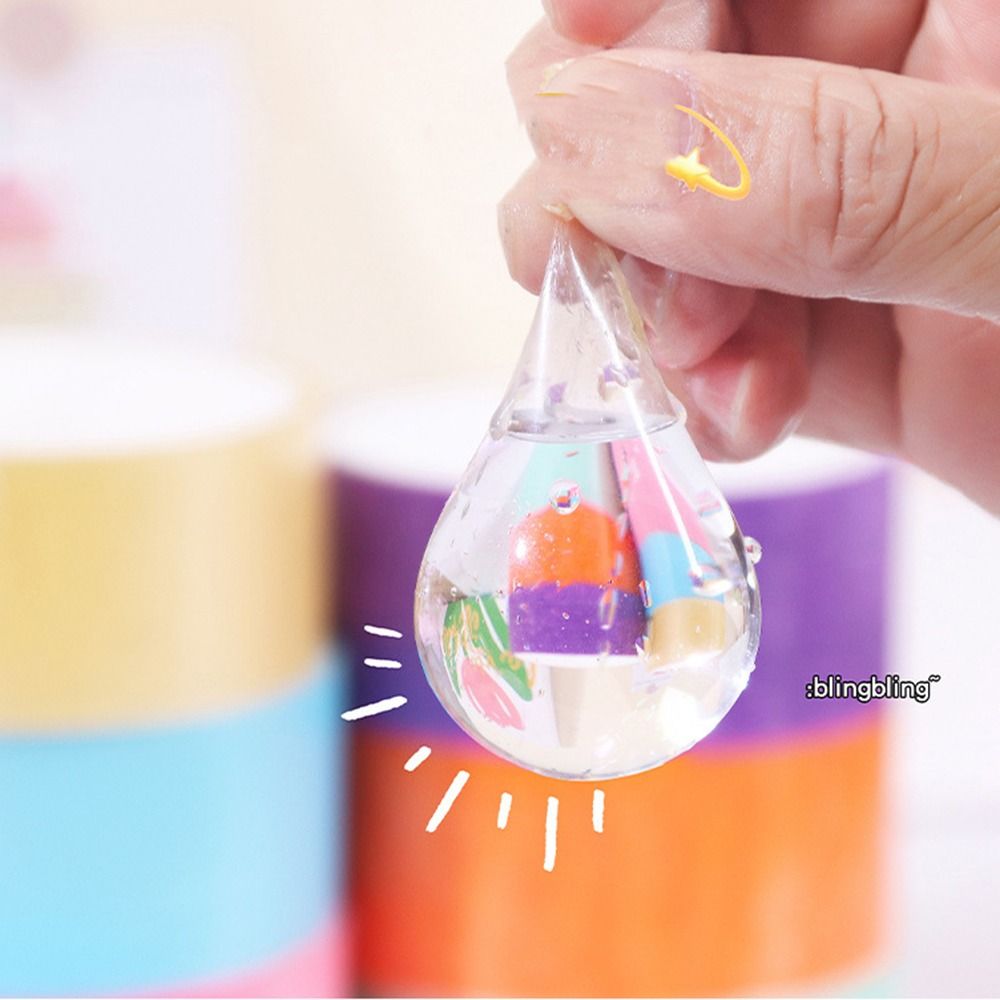 6Pcs Glow in Dark Luminous Sti - Glue Stick Pack ulasan dan harga