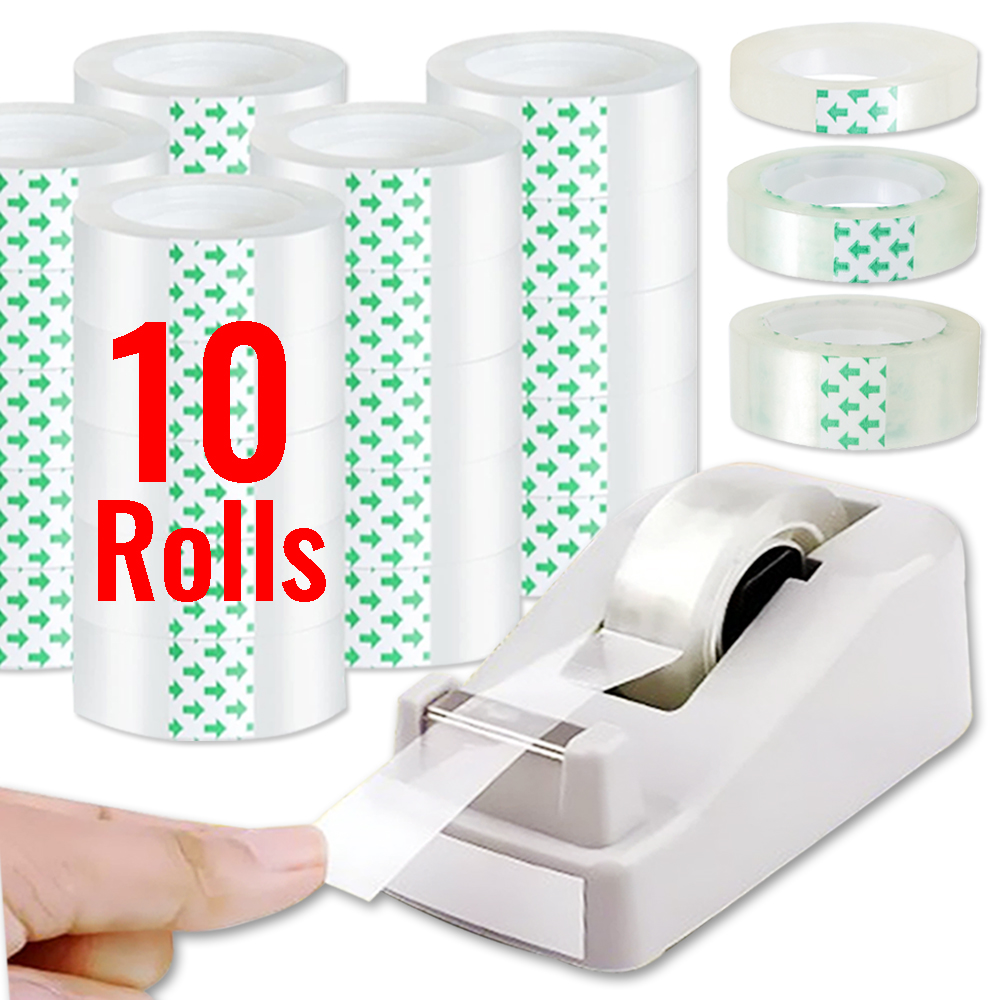 Transparent Adhesive Tape Pack - Is Stationery Office Supply ulasan dan harga