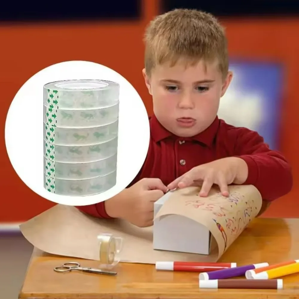 Transparent Adhesive Tape Pack - Is Stationery Office Supply ulasan dan harga