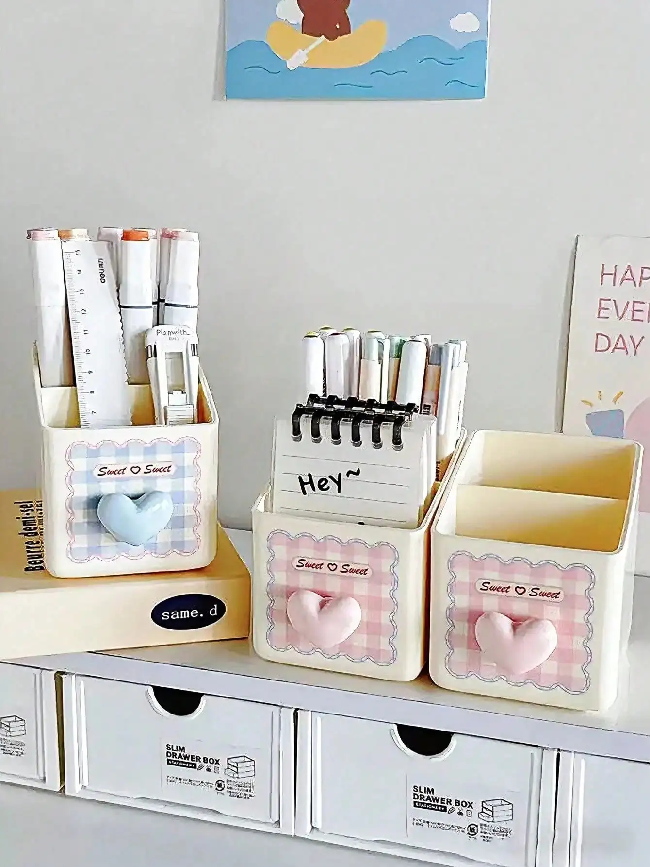 2026 1pc Desktop Stationery St - Stationery Office And School Supply Stores ulasan dan harga