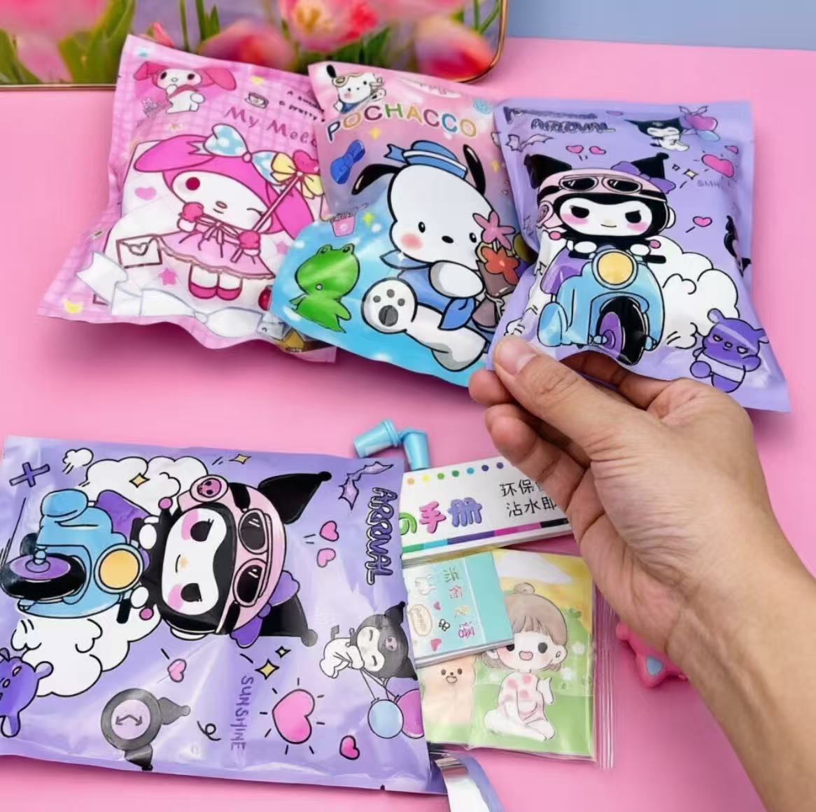 Kawaii Cartoon Mystery Blind B - Stationery Office ulasan dan harga