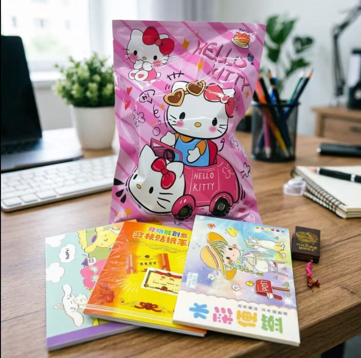 Kawaii Cartoon Mystery Blind B - Stationery Office ulasan dan harga