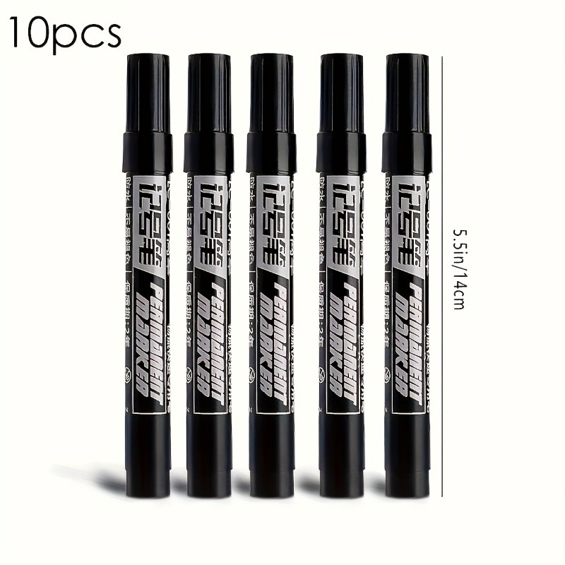 10pcs Permanent Marker Set, Bl - Fountain Pen Ink ulasan dan harga