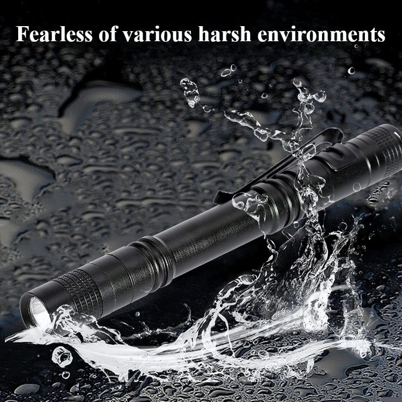 Aluminum Alloy Mini LED Pen Fl - Stationery Supply ulasan dan harga