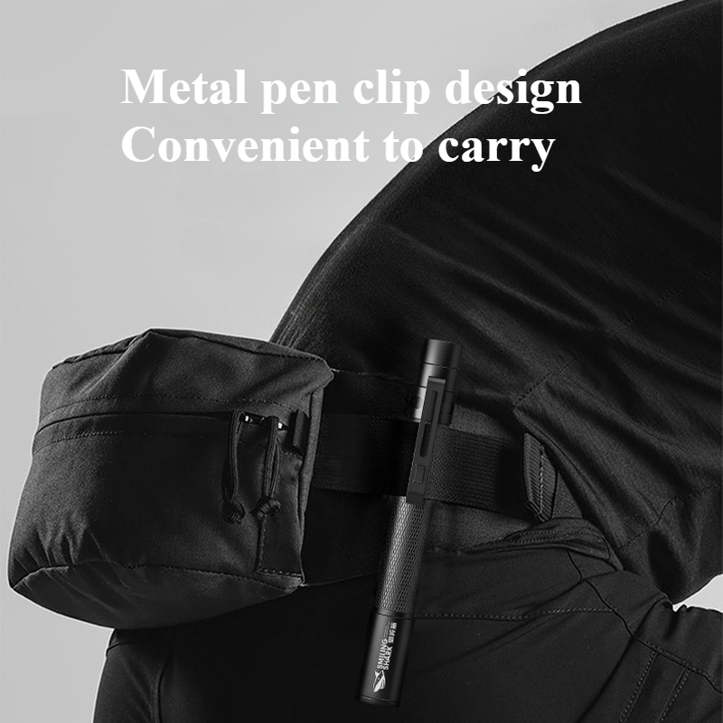 Aluminum Alloy Mini LED Pen Fl - Stationery Supply ulasan dan harga