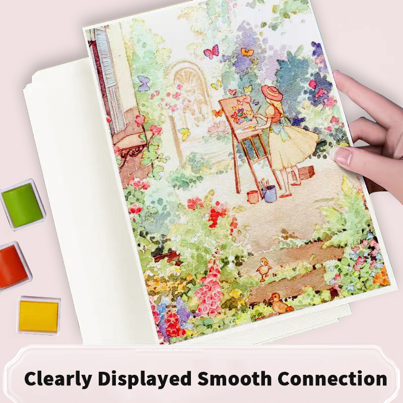 A4 Watercolor Paper 50 Sheets  - Cardstock Paper Pack ulasan dan harga
