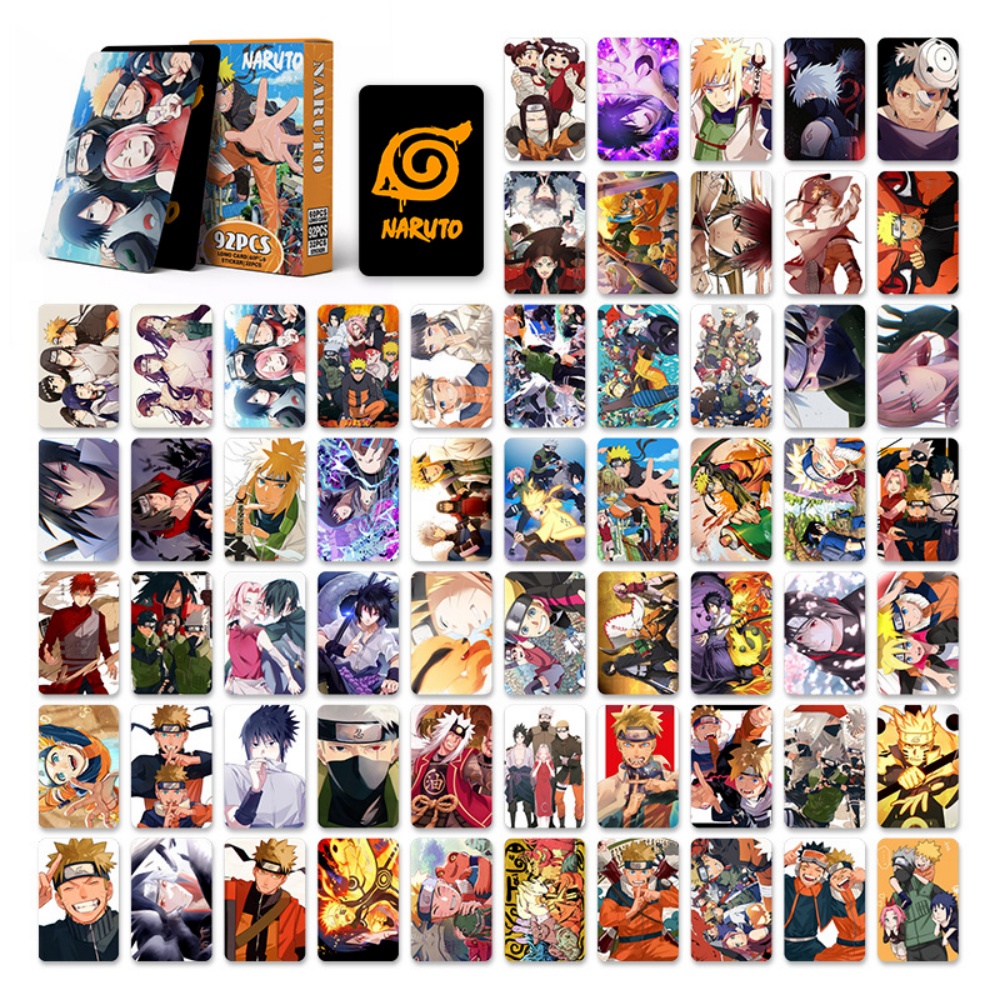 Naruto 92PCS Collectible Card  - Cardstock Paper Pack ulasan dan harga