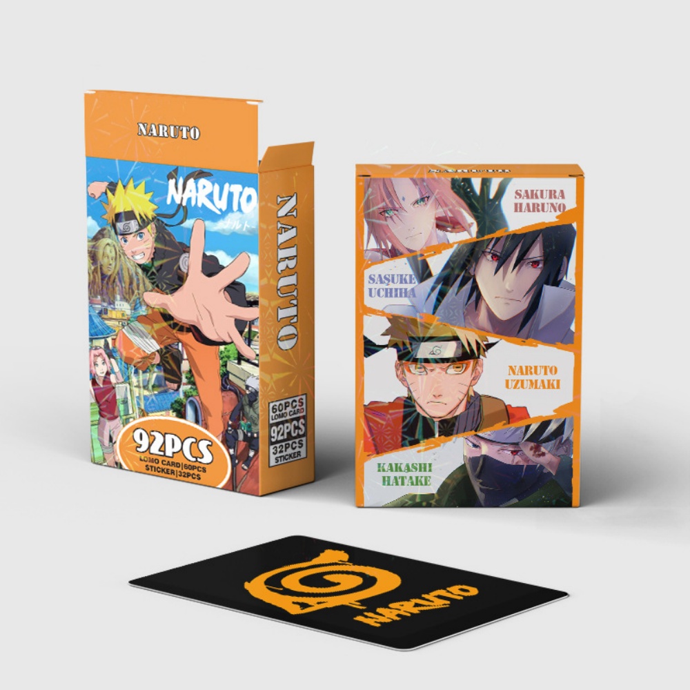 Naruto 92PCS Collectible Card  - Cardstock Paper Pack ulasan dan harga