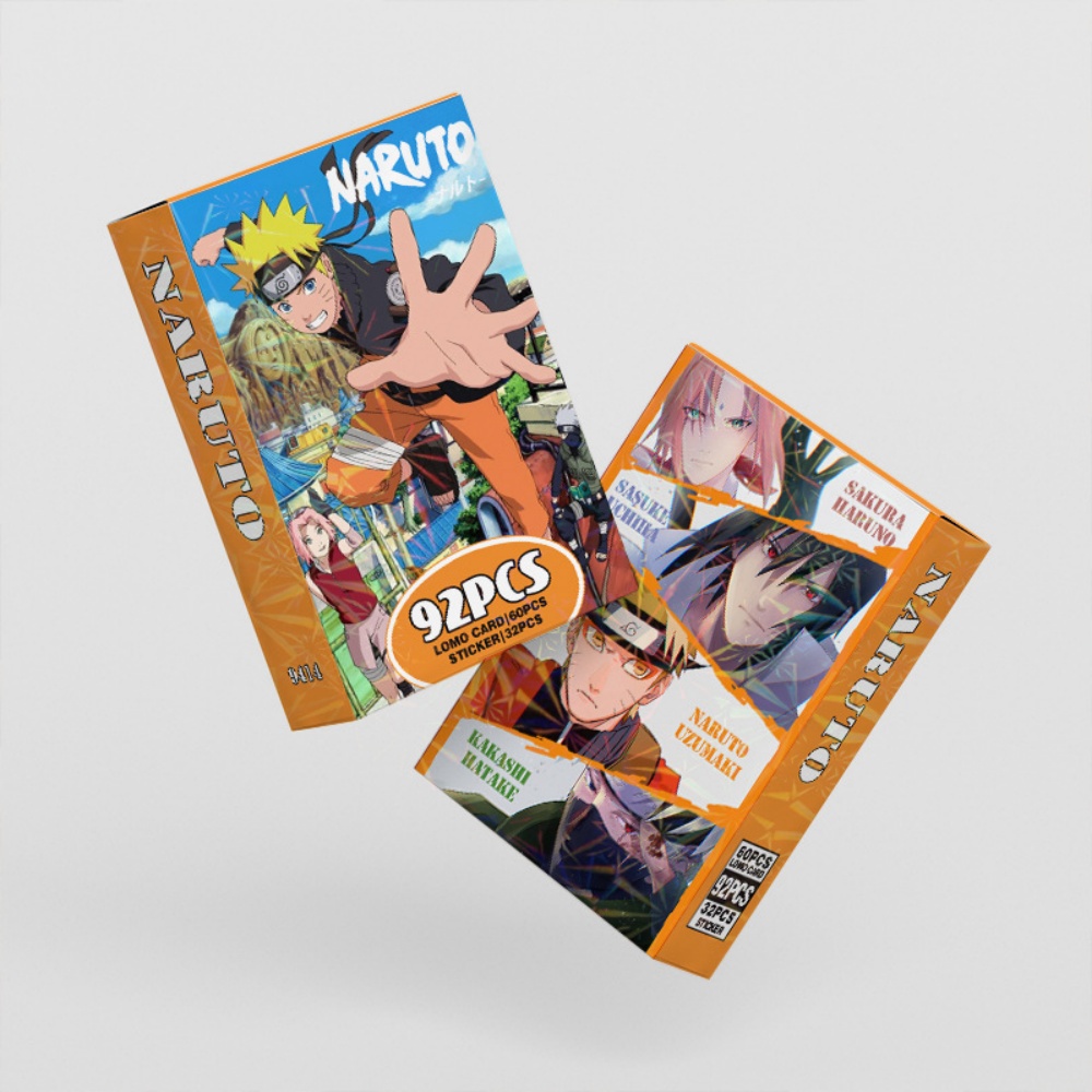 Naruto 92PCS Collectible Card  - Cardstock Paper Pack ulasan dan harga