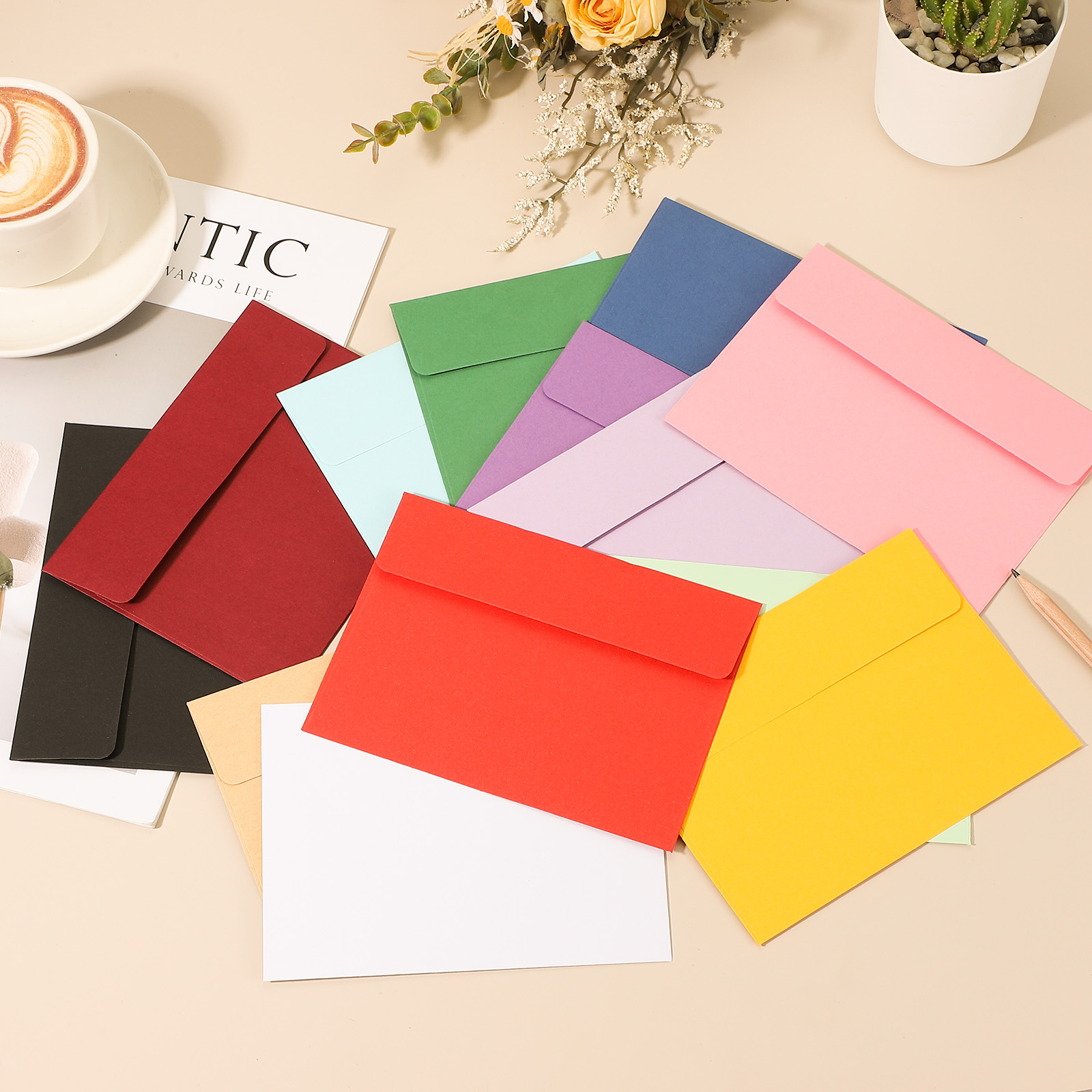 24Pcs A2 Envelopes Self Seal 1 - Letter Envelope Kraft ulasan dan harga