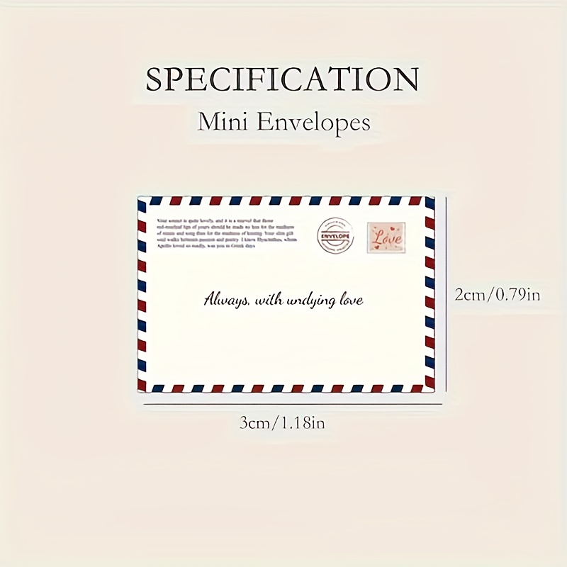 90Pc Elegant Mini Envelope Set - Letter Envelope Kraft ulasan dan harga