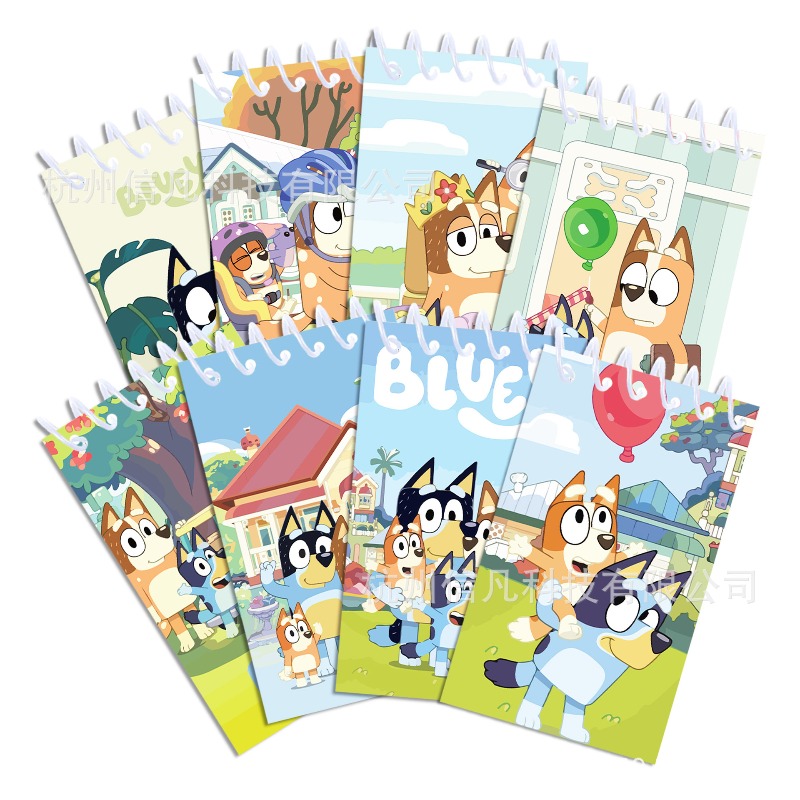 8pcs Hot Blueys Mini Notebook  - Stationery Office ulasan dan harga