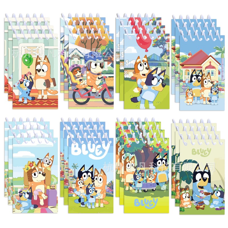 8pcs Hot Blueys Mini Notebook  - Stationery Office ulasan dan harga