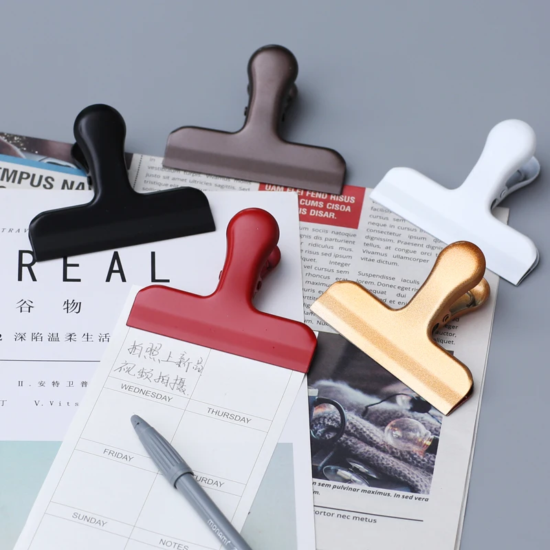 Fromthenon Vintage Binder Clip - Is Stationery Office Supply ulasan dan harga