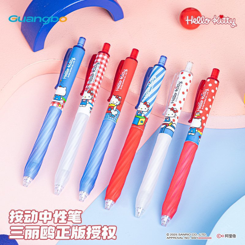 3Pcs Authorized Cartoon Kitty  - Stationery Office ulasan dan harga