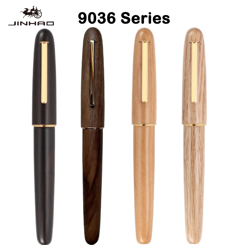 JINHAO 9036 Natural Wood Handm - Stationery Supplies Business ulasan dan harga