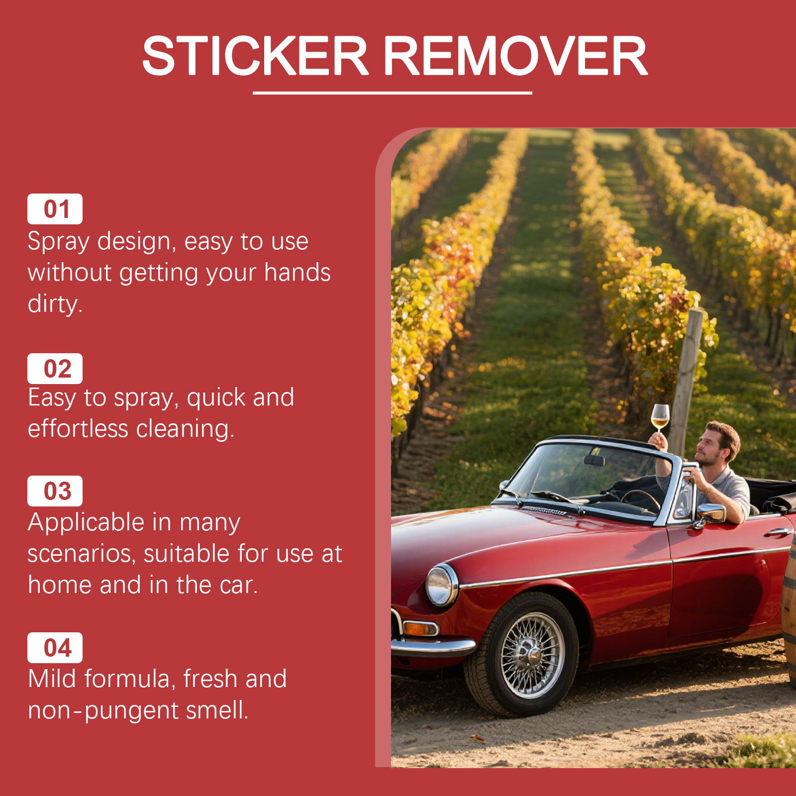 Car Surface Residue Removal Ki - Glue Stick Pack ulasan dan harga