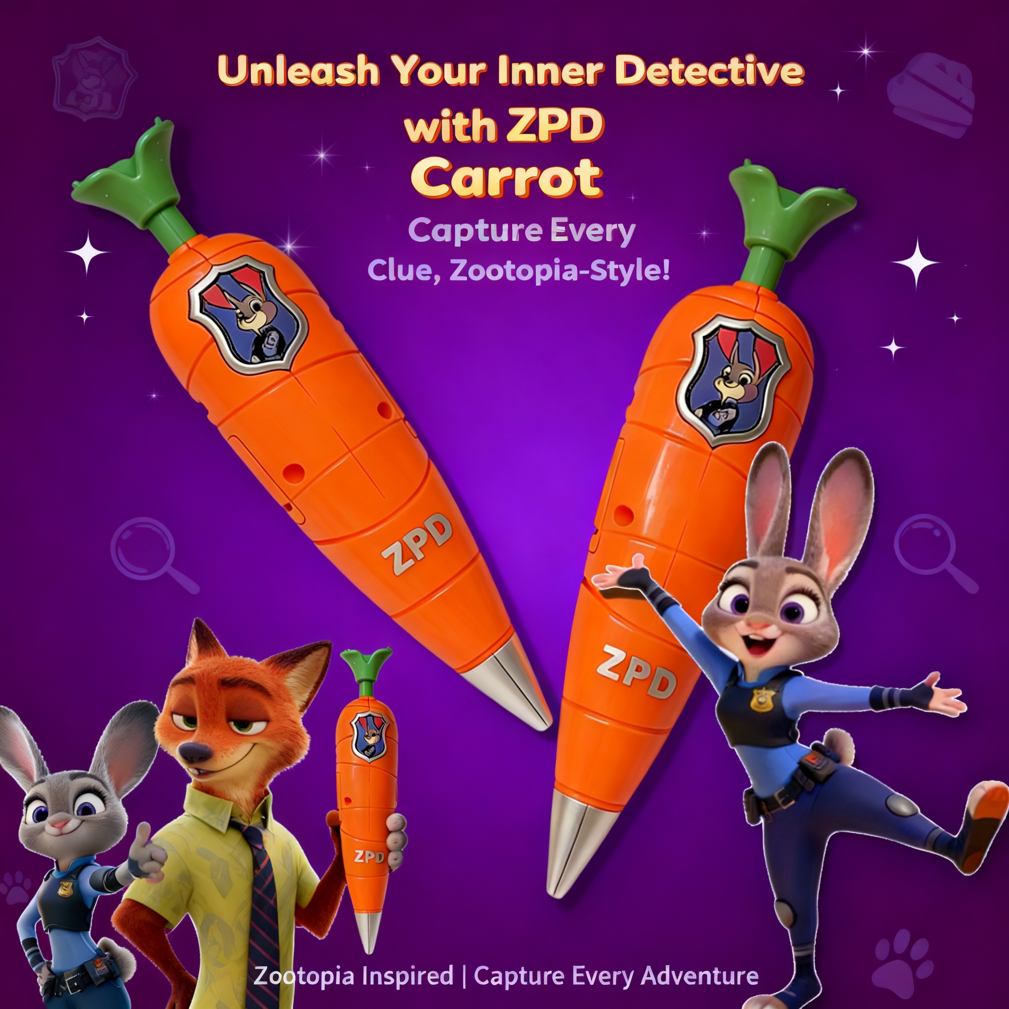 Zootopia 2 Judy Nick Style Car - Stationery Warehouse ulasan dan harga