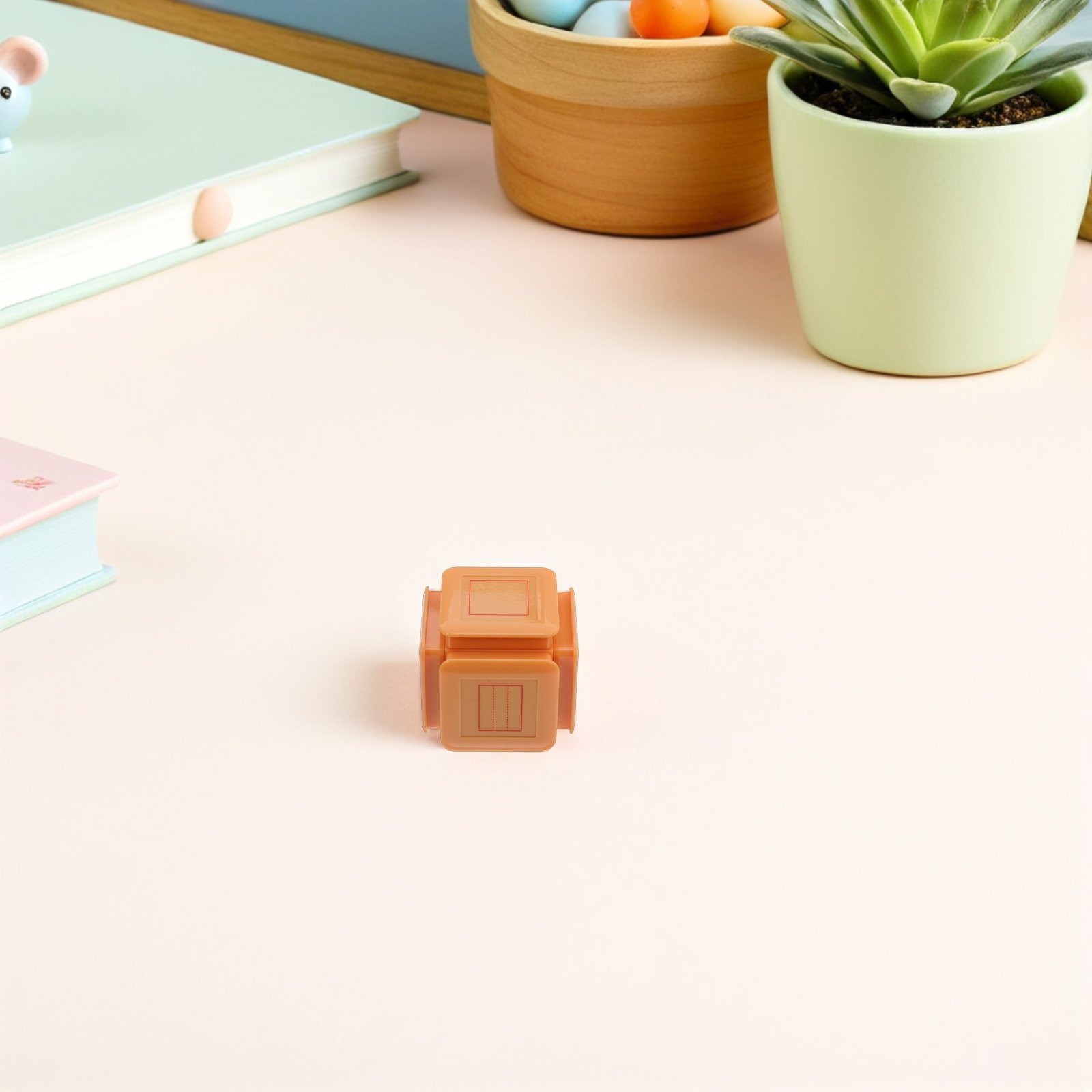 Six-Sided Learning Stamp Self- - Self Inking Stamp ulasan dan harga
