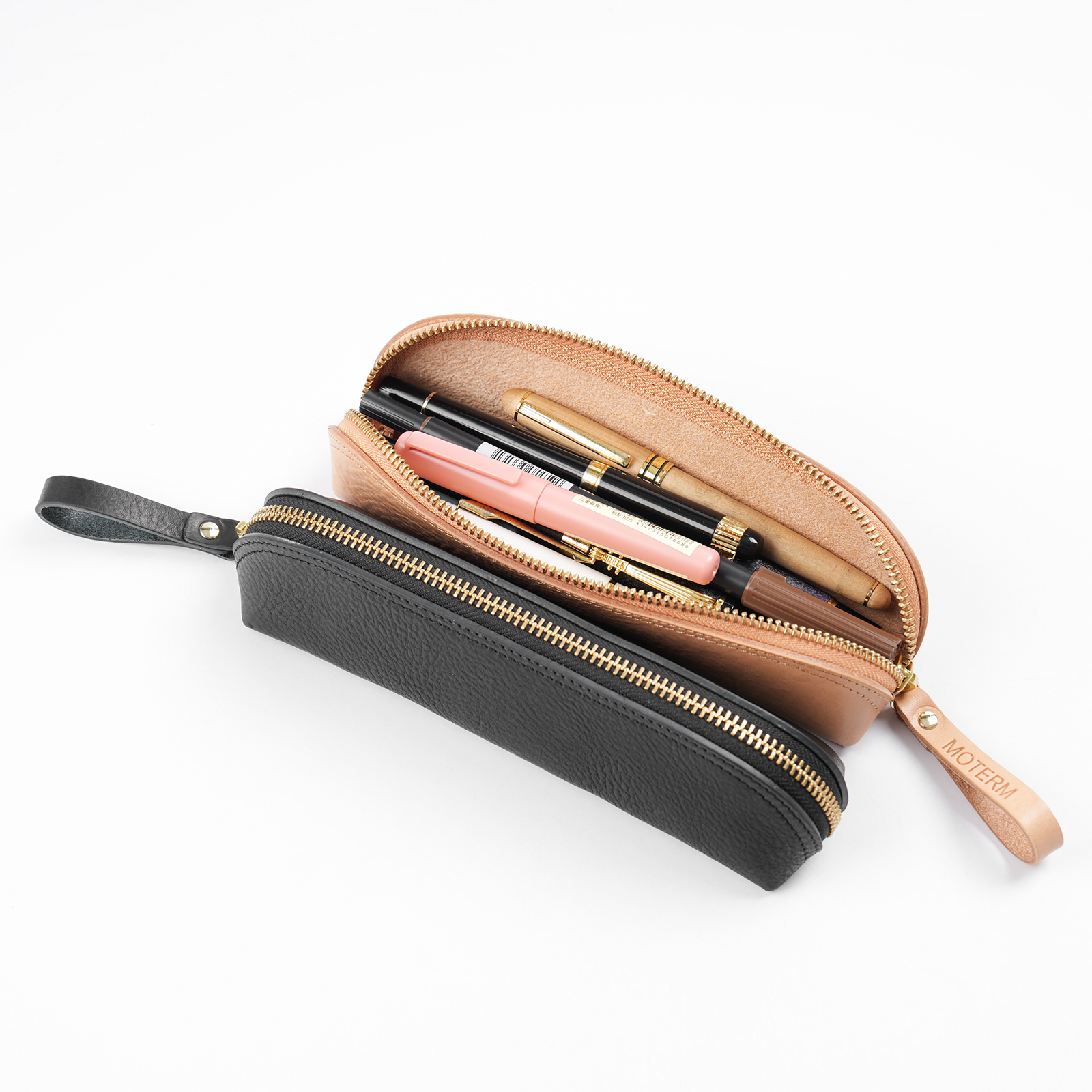 Moterm Zipper Pencil Case, Veg - Tan Stationery & Office Supply ulasan dan harga