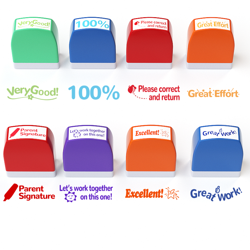8 Teacher stamps Classroom Tea - Self Inking Stamp ulasan dan harga